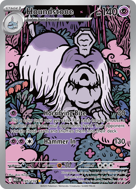 MEG - 145 - Houndstone - Art Rare ESPAÑOL