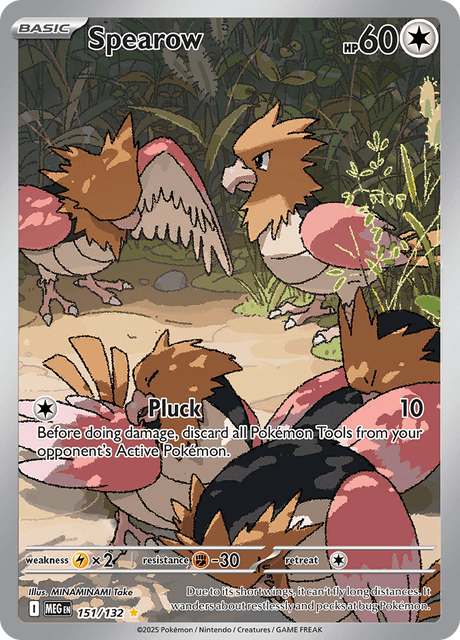 MEG - 151 - Spearow - Art Rare