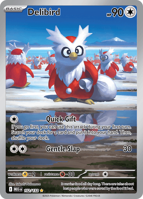 MEG - 152 - Delibird - Art Rare ESPAÑOL