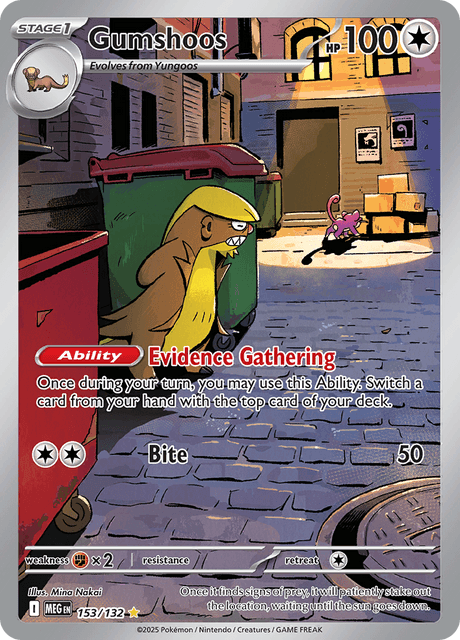 MEG - 153 - Gumshoos - Art Rare