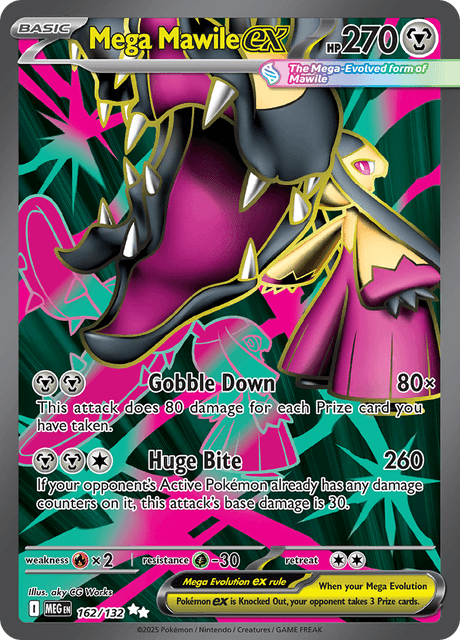 MEG - 162 - Mega Mawile ex - Ultra Rare