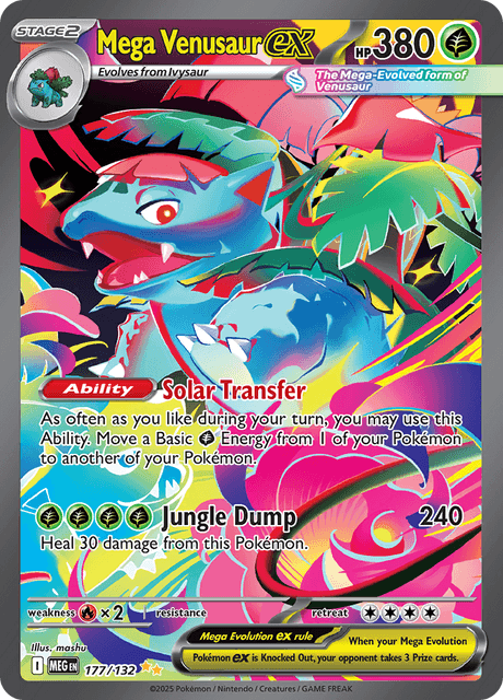 MEG - 177 - Mega Venusaur ex - Special Art Rare