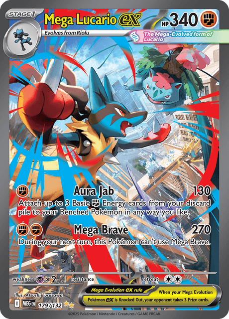MEG - 179 - Mega Lucario ex - Special Art Rare