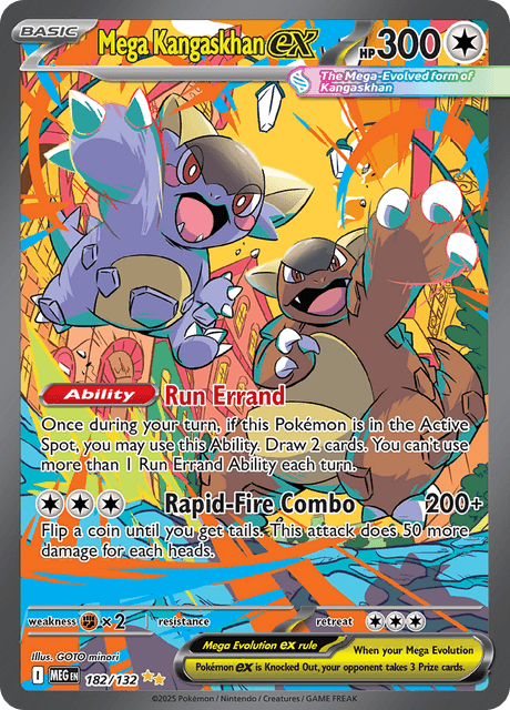 MEG - 182 - Mega Kangaskhan ex - Special Art Rare