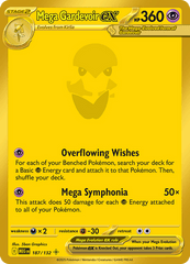 MEG - 187 - Mega Gardevoir ex - Secret Rare