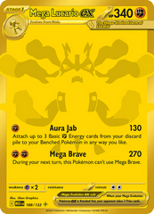 MEG - 188 - Mega Lucario ex - Secret Rare
