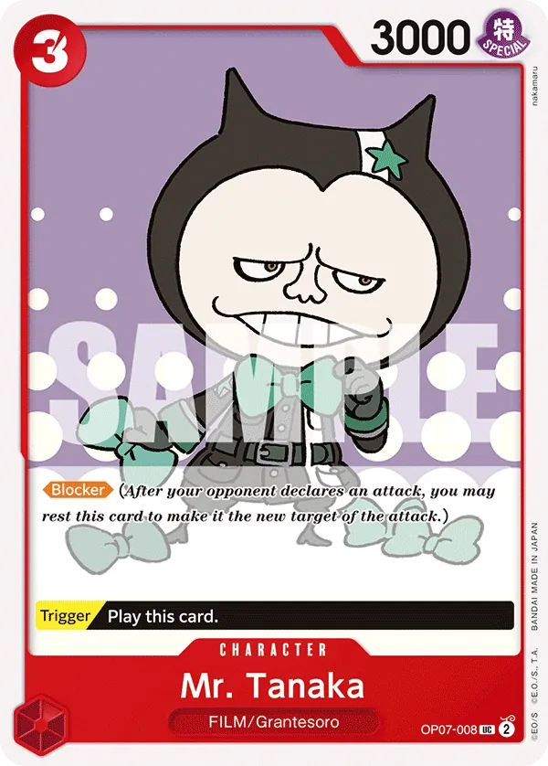 OP07-008 - Mr. Tanaka - Character