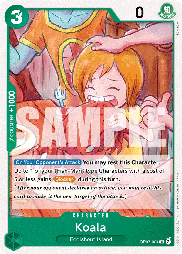 OP07-024 - Koala - Character