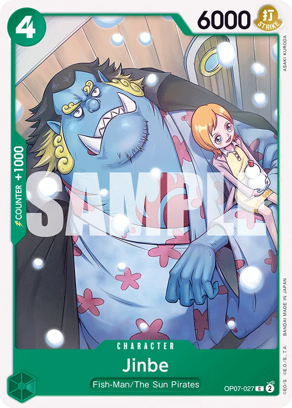 OP07-027 - Jinbe - Character
