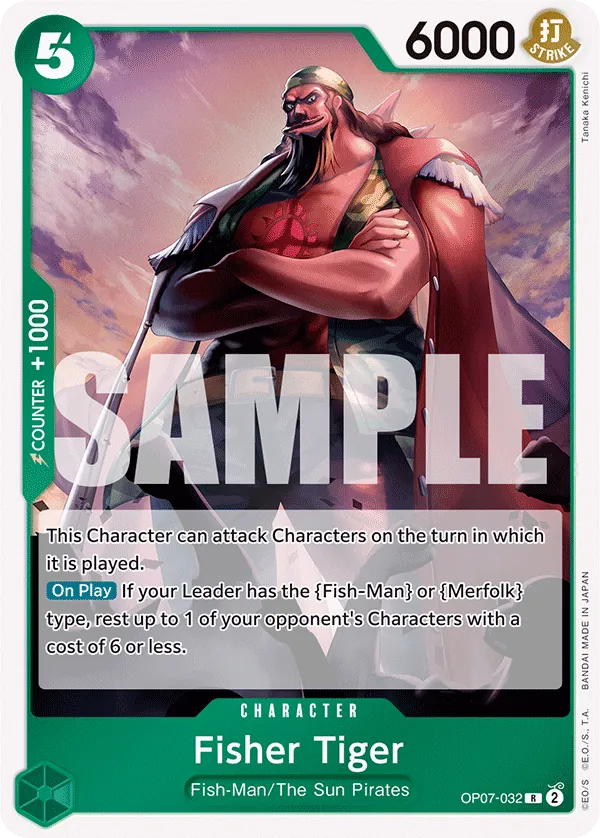 OP07-032 - Fisher Tiger - Character