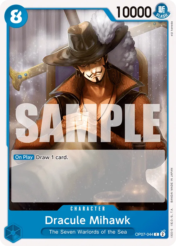 OP07-044 - Dracule Mihawk - Character