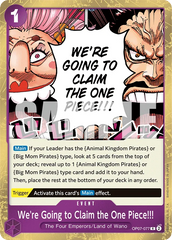 OP07-077 - We're Going to Claim the One Piece!!! - Event
