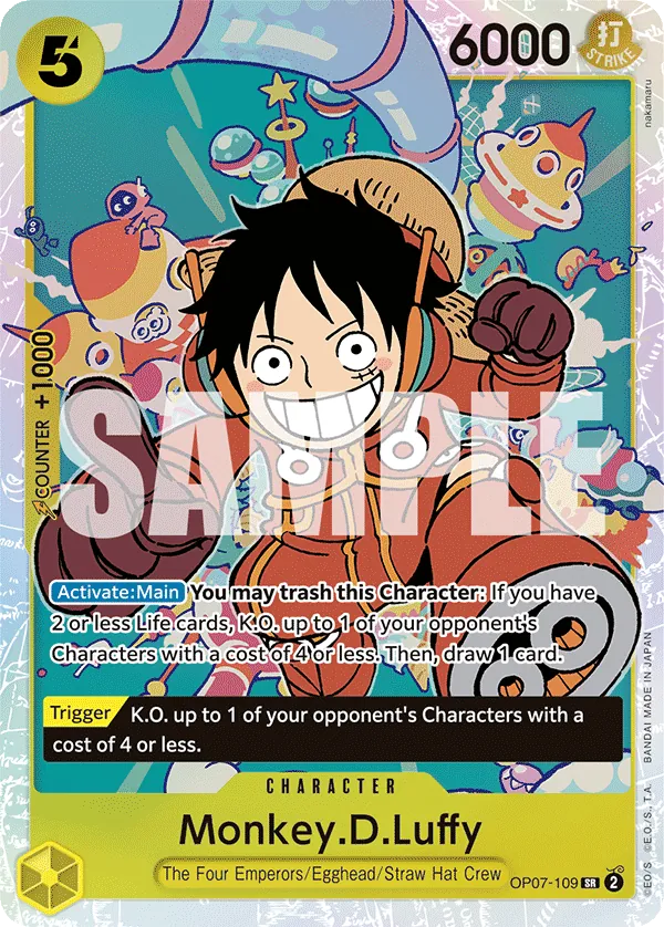 OP07-109 - Monkey.D.Luffy - Character