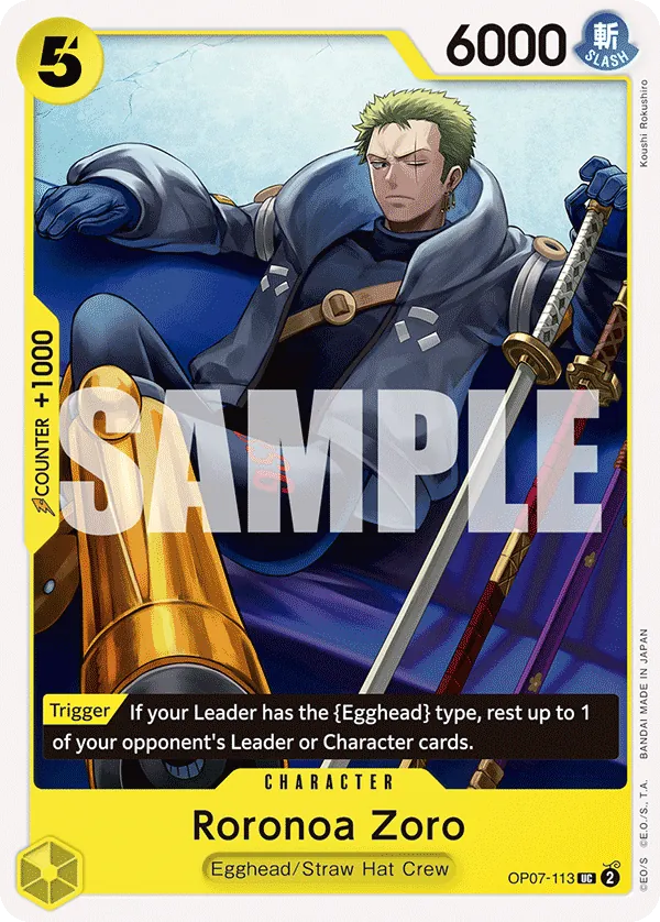 OP07-113 - Roronoa Zoro - Character