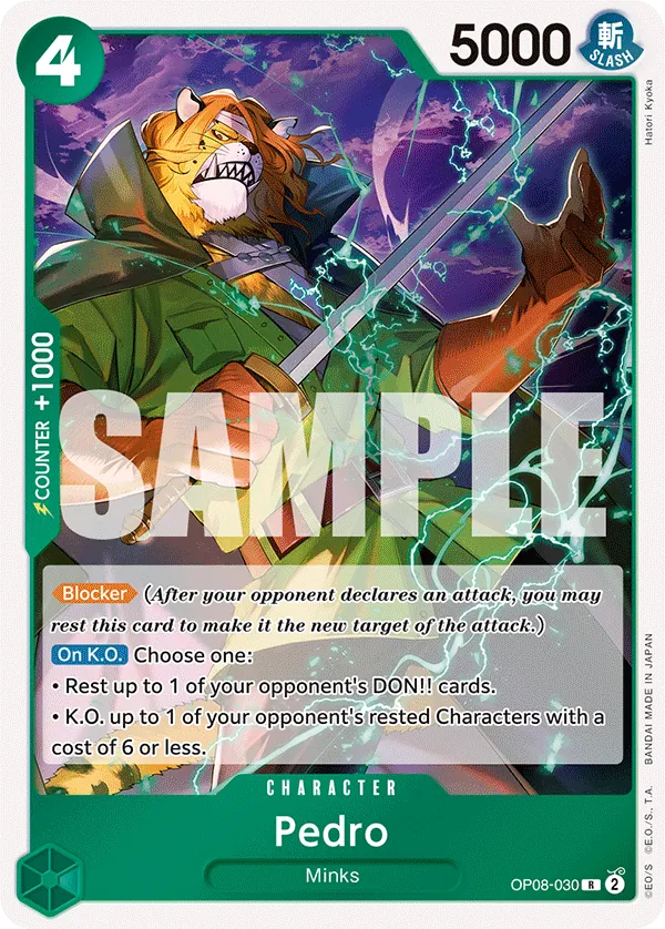 OP08-030 - Pedro - Character