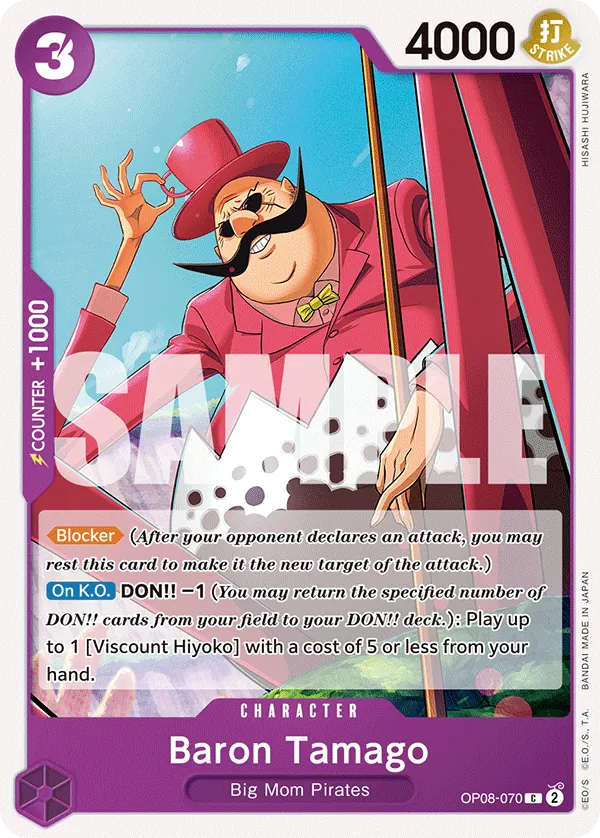 OP08-070 - Baron Tamago - Character