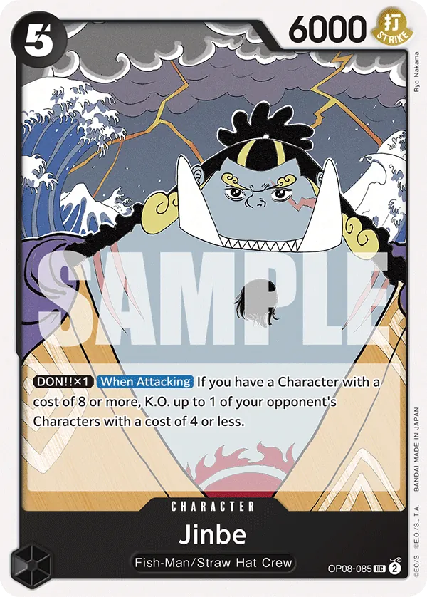 OP08-085 - Jinbe - Character