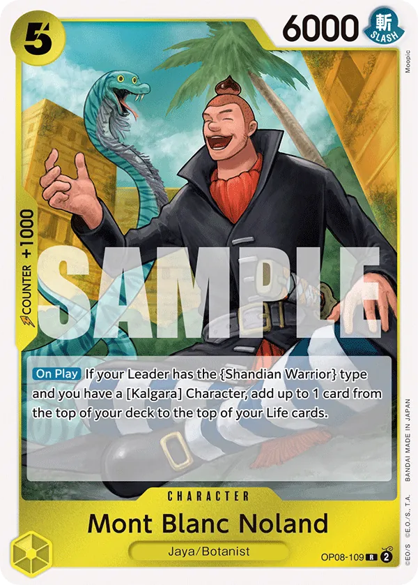 OP08-109 - Mont Blanc Noland - Character