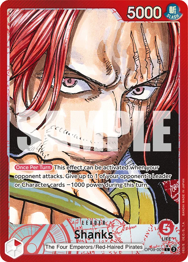 OP09-001 - Shanks - Leader AA