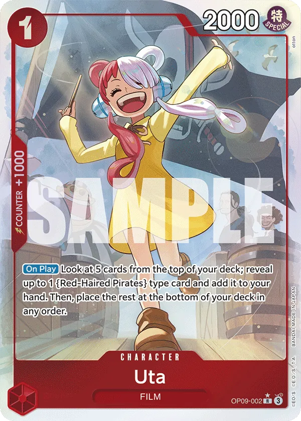 OP09-002 - Uta - Character SR