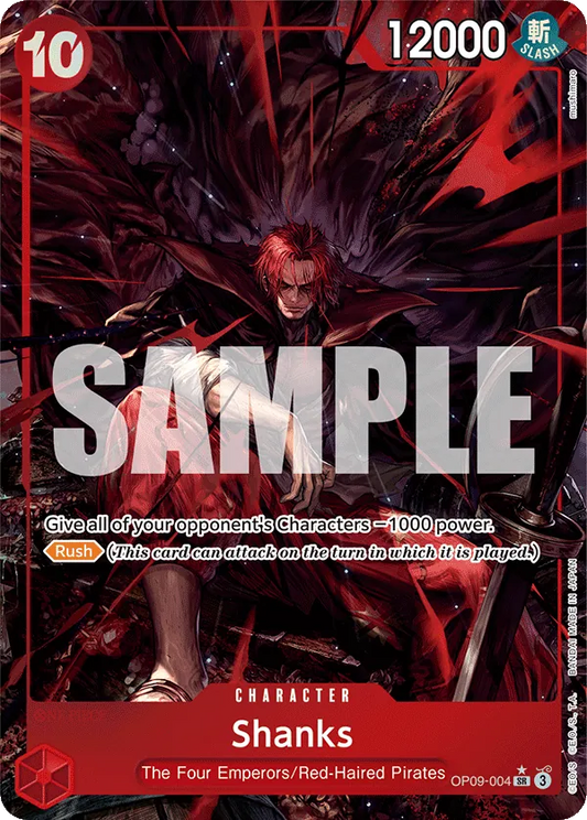 OP09-004 - Shanks - Character SR