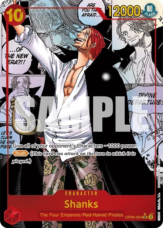 OP09-004 - Shanks - Character PL