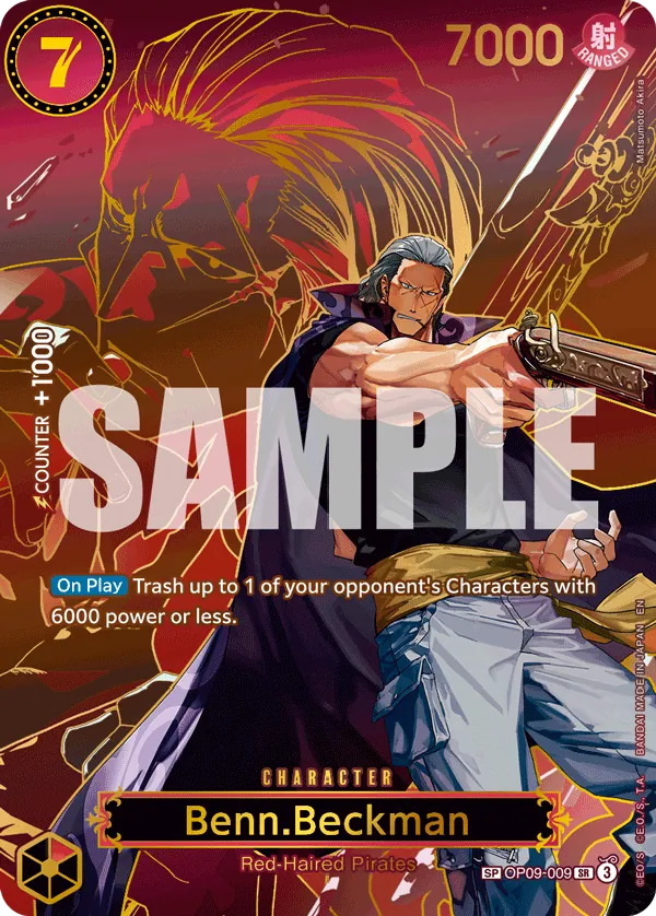 OP09-009 - Benn.Beckman - Character - Special Card