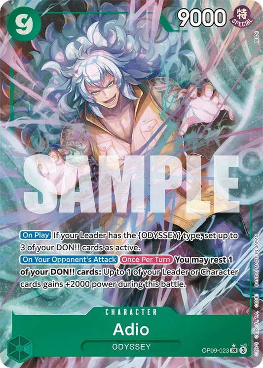 OP09-023 - Adio - Character SR