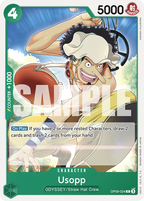 OP09-024 - Usopp - Character