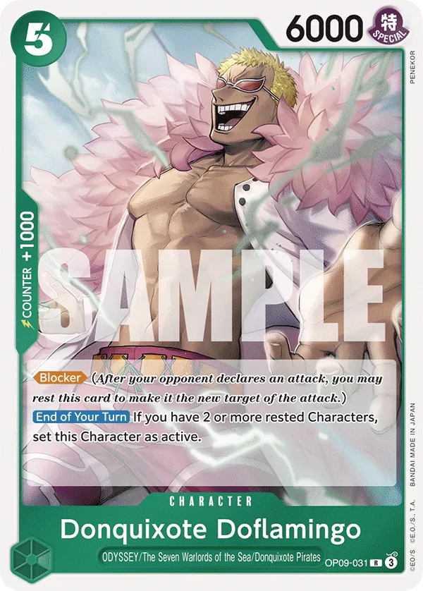 OP09-031 - Donquixote Doflamingo - Character