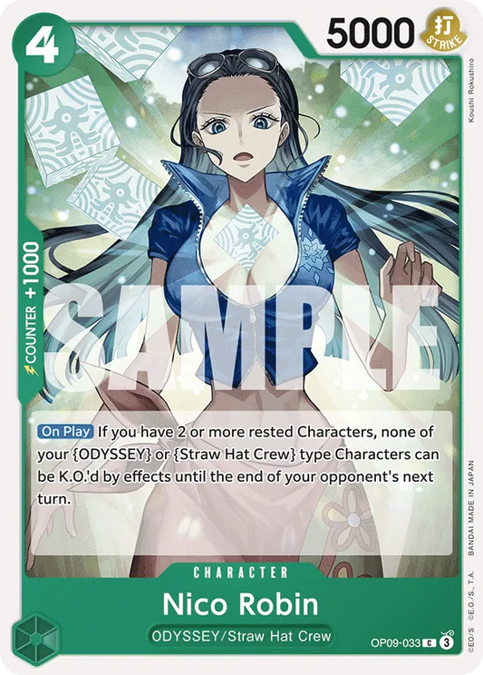 OP09-033 - Nico Robin - Character