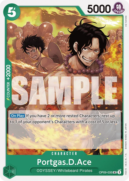 OP09-035 - Portgas.D.Ace - Character