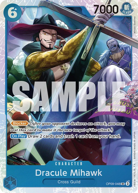 OP09-048 - Dracule Mihawk - Character