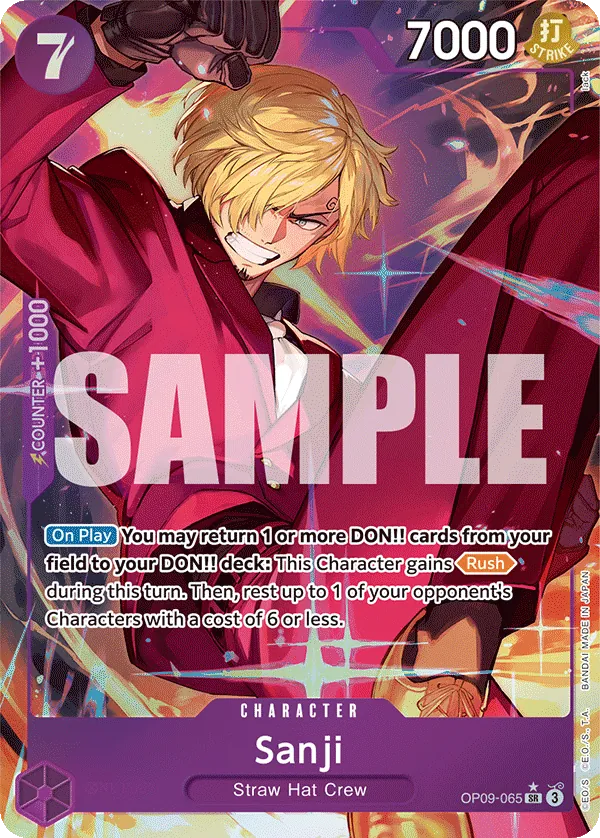 OP09-065 - Sanji - Character SR