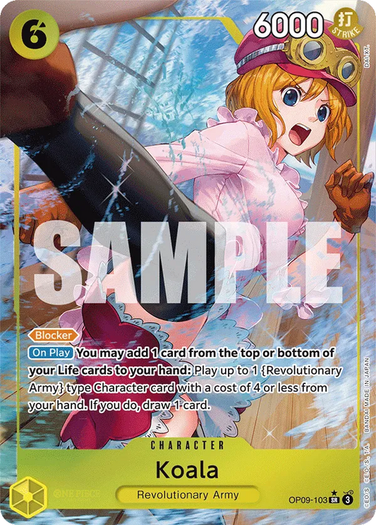 OP09-103 - Koala - Character SR