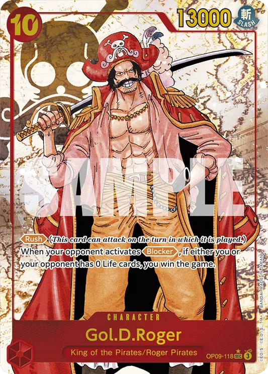 OP09-118 - Gol.D.Roger - Character SR