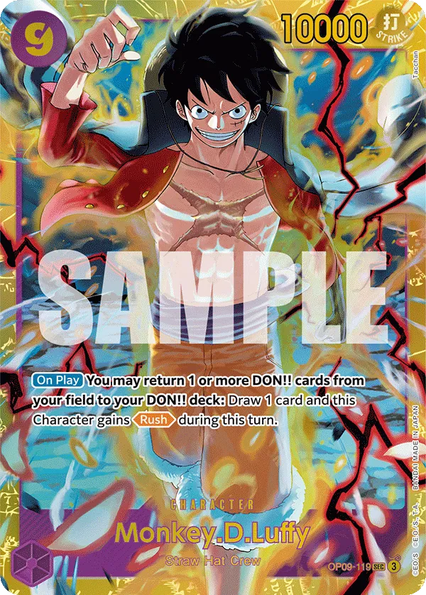 OP09-119 - Monkey.D.Luffy - Character