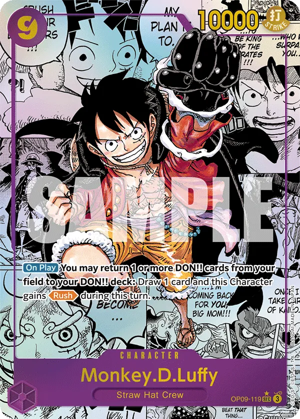 OP09-119 - Monkey.D.Luffy - Character PL