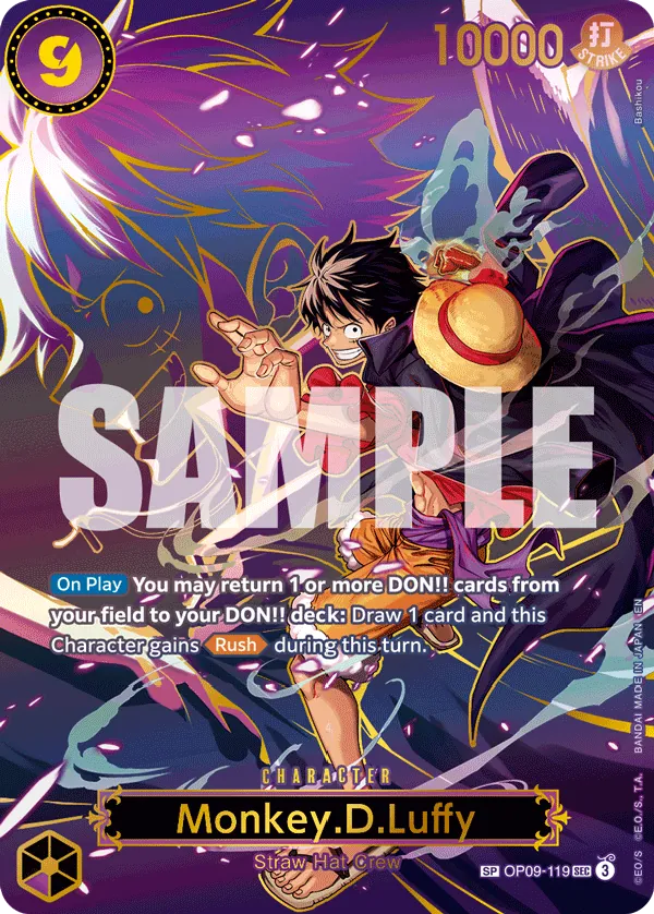 OP09-119 - Monkey.D.Luffy - Character - Special Card