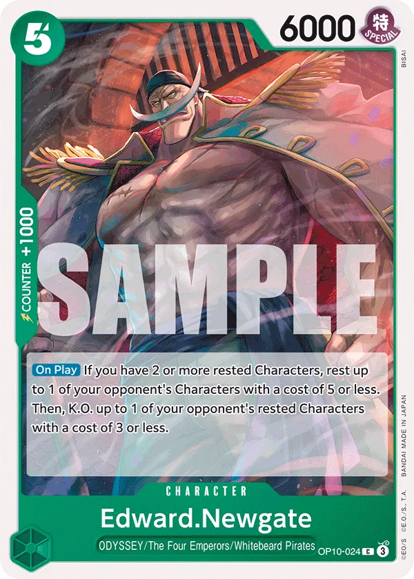 OP10-024 - Edward.Newgate - Character