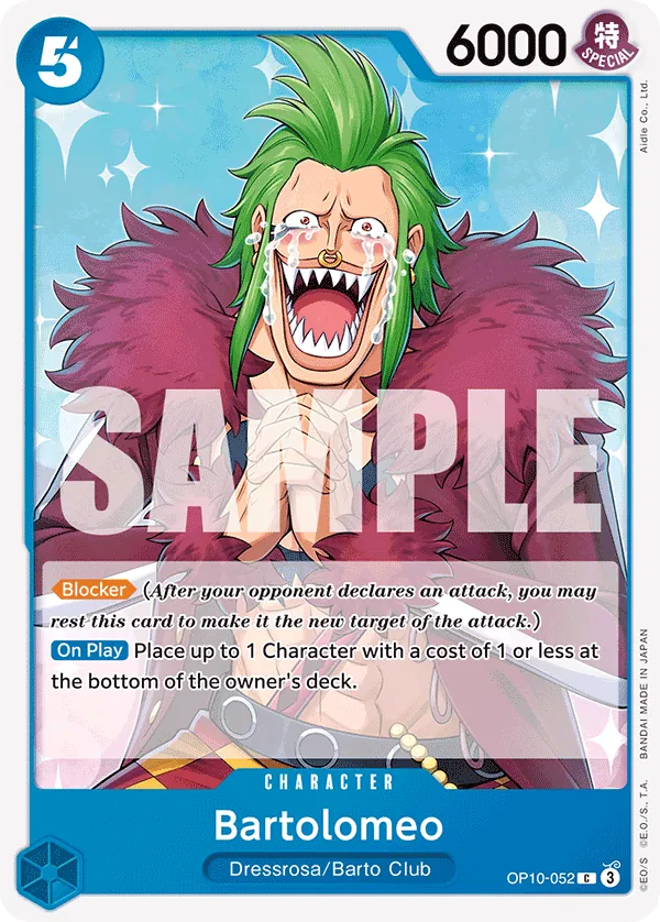 OP10-052 - Bartolomeo - Character