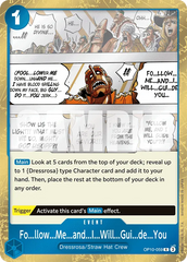 OP10-059 - Fo...llow...Me...and...I...Will...Gui...de...You - Event