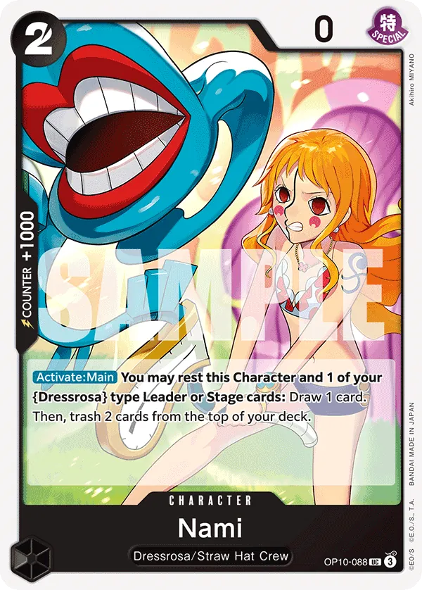 OP10-088 - Nami - Character