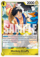 OP10-111 - Monkey.D.Luffy - Character