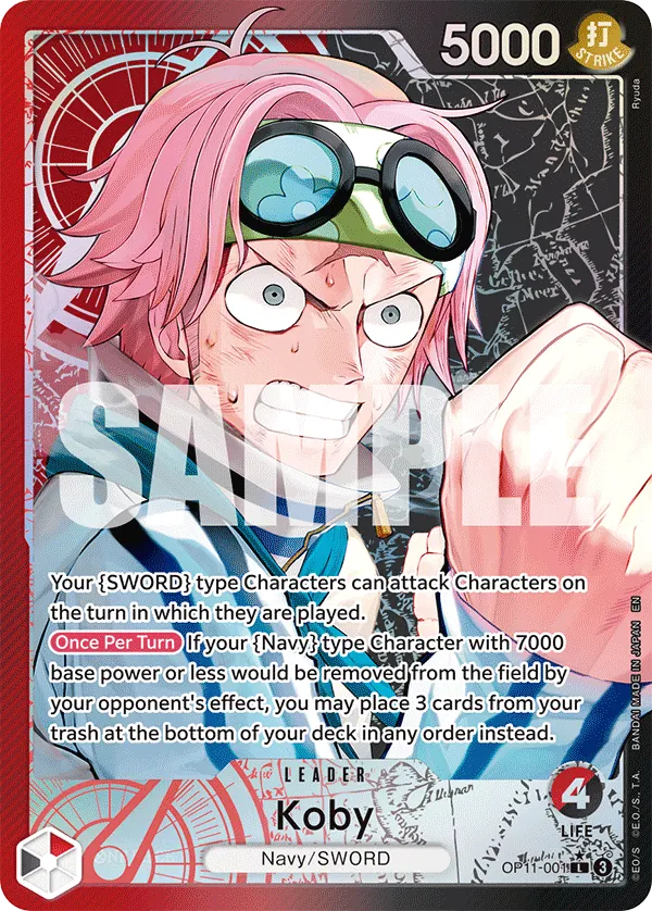 OP11-001 - Koby - Leader -