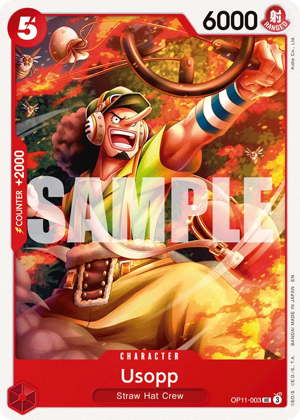 OP11-003 - Usopp - Character - Uncommon