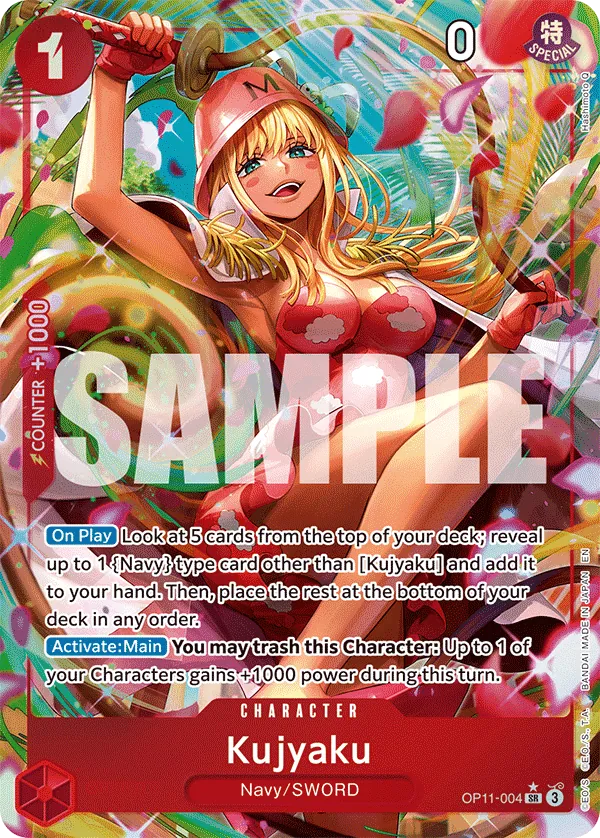 OP11-004 - Kujyaku - Character - Alternative Art