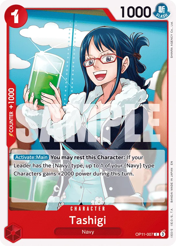 OP11-007 - Tashigi - Character - Common