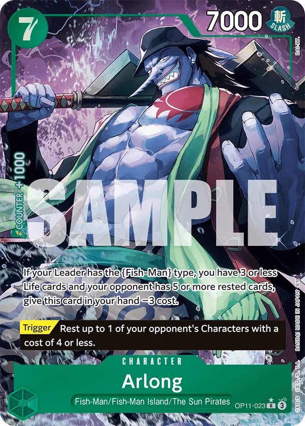 OP11-023 - Arlong - Character -