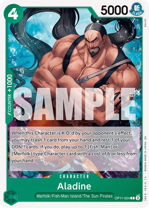 OP11-024 - Aladine - Character - Common